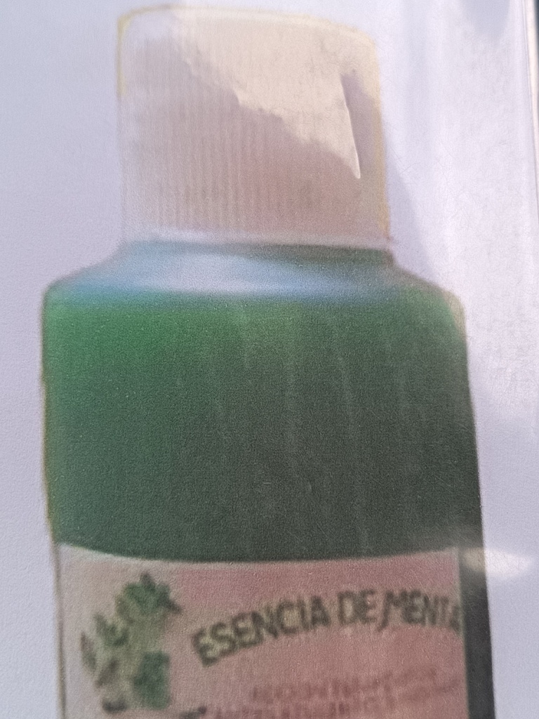 escencia de menta 120 ml x 12 u