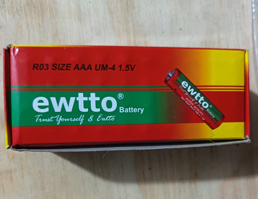 Bateria AAA 10*4 u