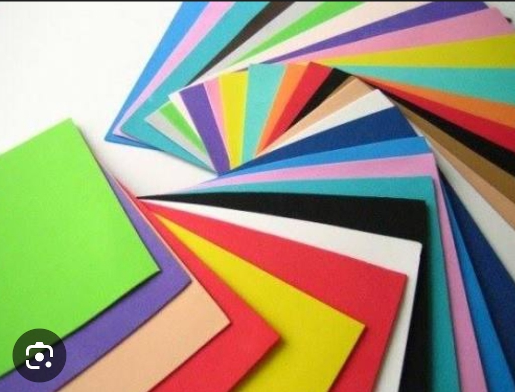 Fomy corriente colores t carta sin adhesivo 25 u 