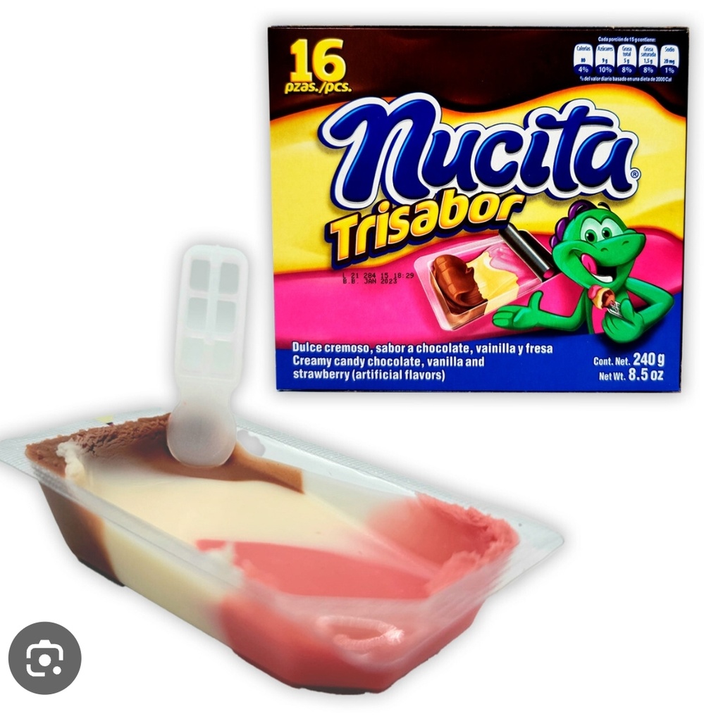 Nucita trisabor 16 unidades 