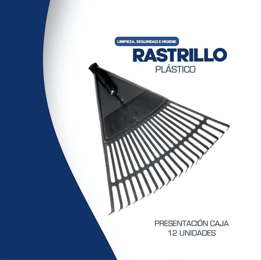 Rastrillo plástico 