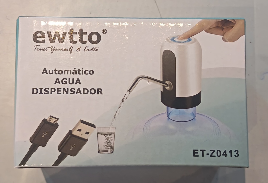 Dispensador de agua eléctrico ewtto