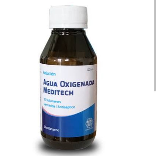 [1700261] Agua oxigenada 120 ml 12 u