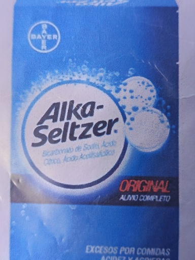 [MD1003] Alkaseltser caja x 60 tabletas