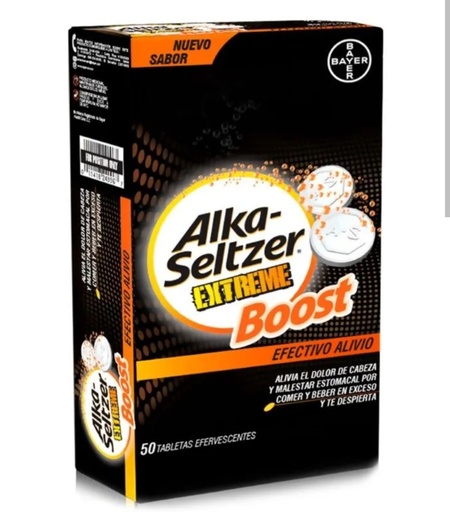 [MD1026] Alkaseltser extreme bost 50 u