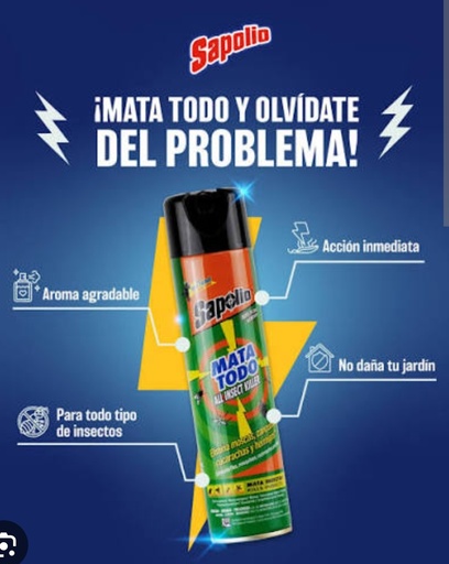 [1821981] Insecticida sapolio bote de 360 ml