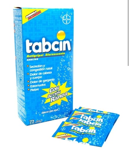 [MD1051] tabcin adulto 72 u