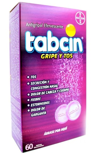 [PRI-0T00004] tabcin gripe y tos 50 u